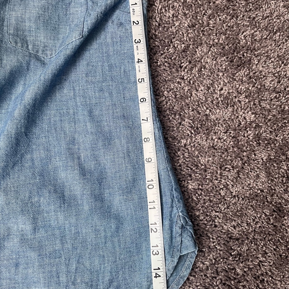 TOMMY HILFIGER | Women's Blue Sleeveless Top - Picture 10 of 10